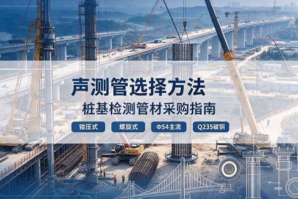 宾阳声测管选型标准