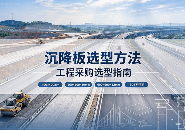 宾阳沉降板选择方法