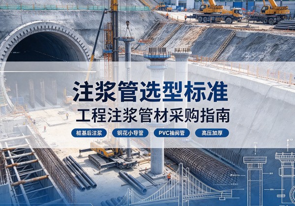 宾阳注浆管选型标准
